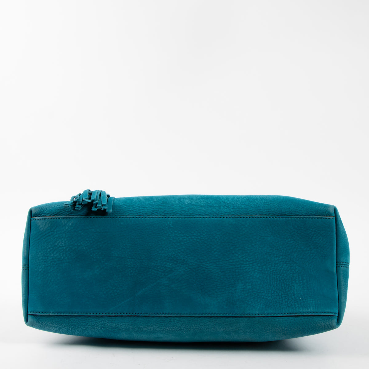 Shop this authentic luxury Gucci Turquoise Suede Soho Hobo Bag pre-loved on labellov.com