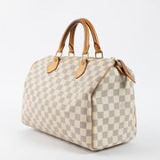 Shop this authentic Louis Vuitton Damier Azur Speedy 30 Bag pre-loved on Labellov.com