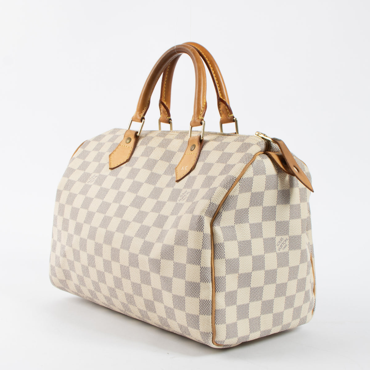 Shop this authentic Louis Vuitton Damier Azur Speedy 30 Bag pre-loved on Labellov.com