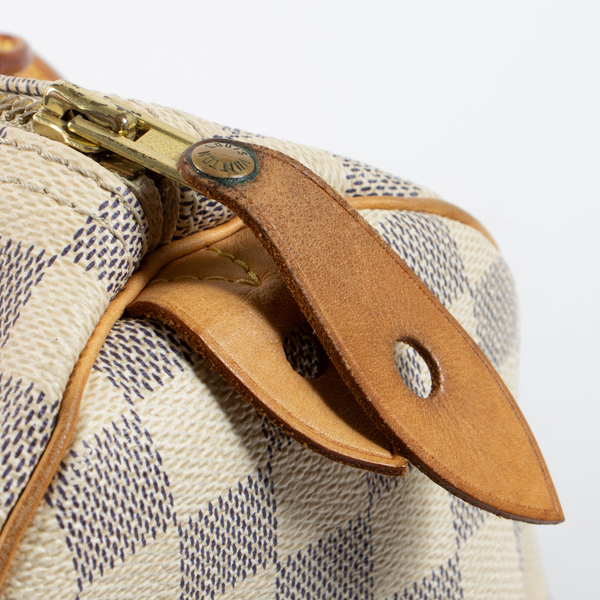 Shop this authentic Louis Vuitton Damier Azur Speedy 30 Bag pre-loved on Labellov.com