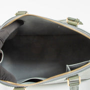 Shop this authentic luxury Louis Vuitton Gris Art Deco Monogram Vernis Alma PM Bag pre-loved on Labellov.com