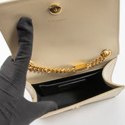 Shop this authentic Saint Laurent Beige Kate Small Bag pre-loved on Labellov.com