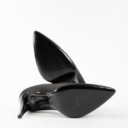 Shop this authentic Chanel Black Satin Pumps pre-loved on Labellov.com