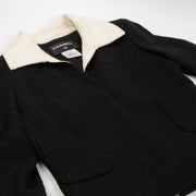 Shop this authentic luxury chanel 09P black Tweed Jacket/Skirt/Trousers Set pre-loved by Labellov.com