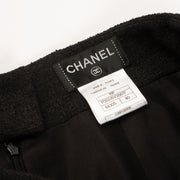 Shop this authentic luxury chanel 09P black Tweed Jacket/Skirt/Trousers Set pre-loved by Labellov.com