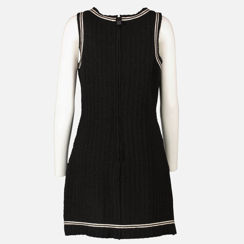 Shop this authentic chanel black Dress pre-loved on Labellov.com
