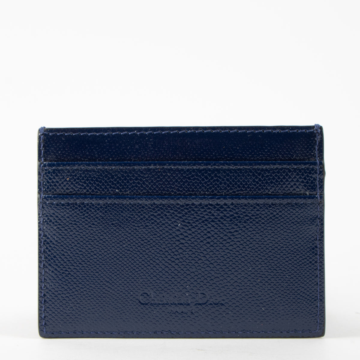 Shop this authentic Christian Dior Blue Card Holder pre-loved on Labellov.com