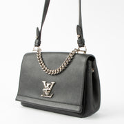 Shop this authentic Louis Vuitton Black Lockme II BB Bag pre-loved on Labellov.com