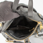 Shop this authentic Moschino Black Biker Jacket Backpackpre-loved on Labellov.com