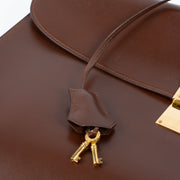 Shop this authentic luxury Hermes Quirus Briefcase Brown Box GHW pre-loved on Labellov. 