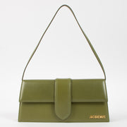 Shop this authentic Jacquemus Green Long Bambino Bag pre-loved by Labello.com