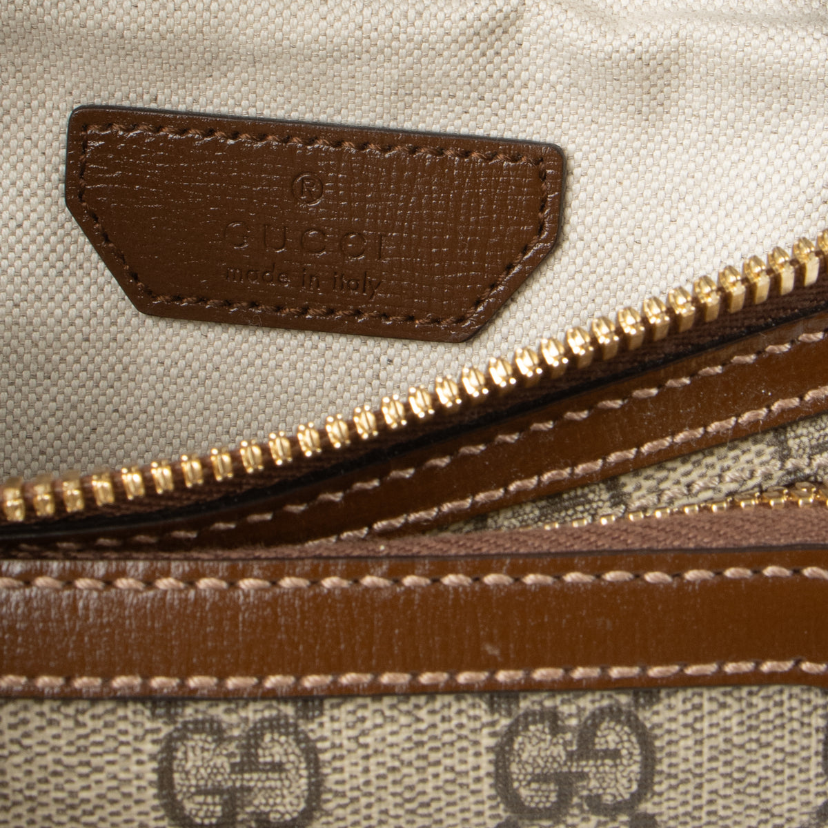 Shop this Gucci GG Supreme Small Belt bag pre-loved by Labellov.com