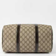 Shop this authentic Gucci Brown GG Supreme Medium Joy Boston Bag pre-loved on Labellov.com
