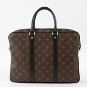 Shop this authentic Louis Vuitton Monogram Macasar Porte-Document Voyage PM pre-loved on Labellov.com