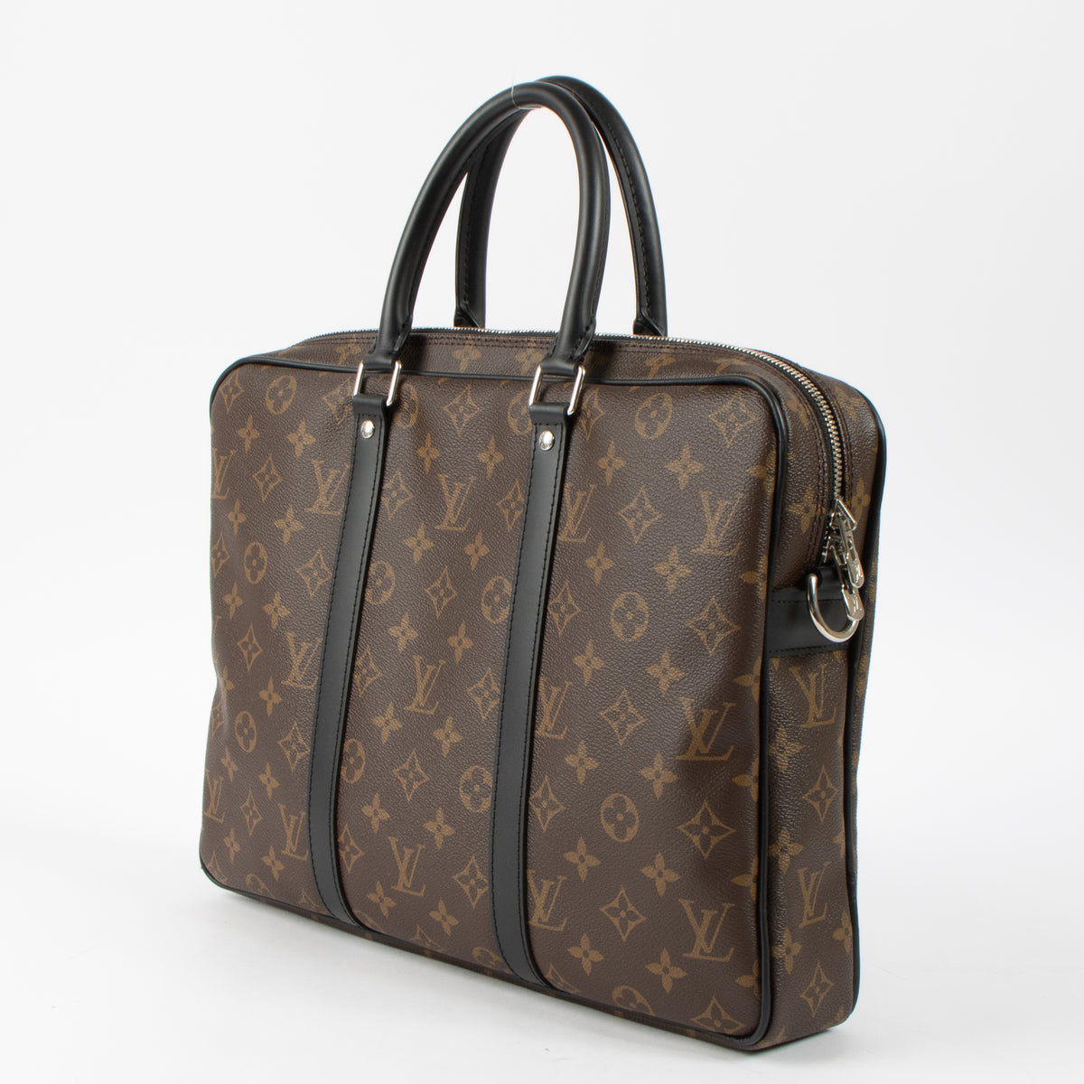 Shop this authentic Louis Vuitton Monogram Macasar Porte-Document Voyage PM pre-loved on Labellov.com