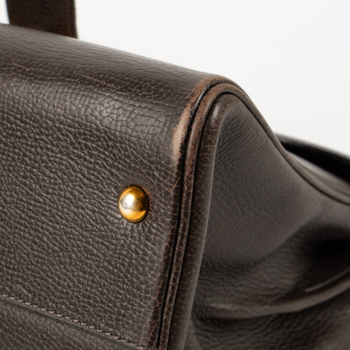 Delvaux Cafe Galop Brillant MM Bag