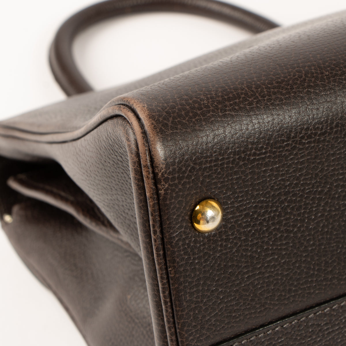 Delvaux Cafe Galop Brillant MM Bag