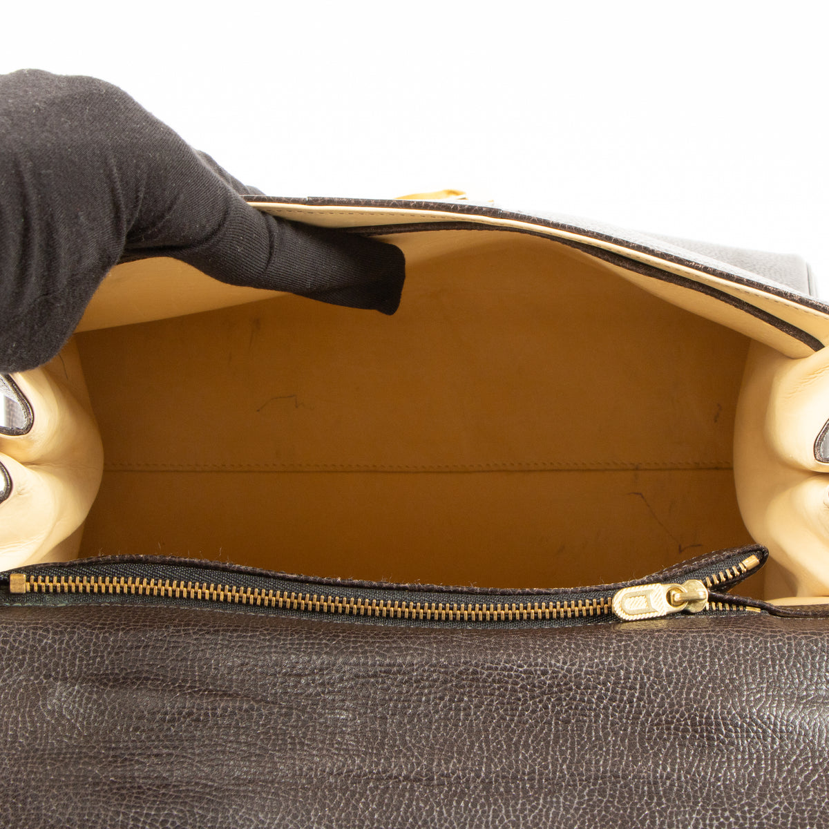 Delvaux Cafe Galop Brillant MM Bag