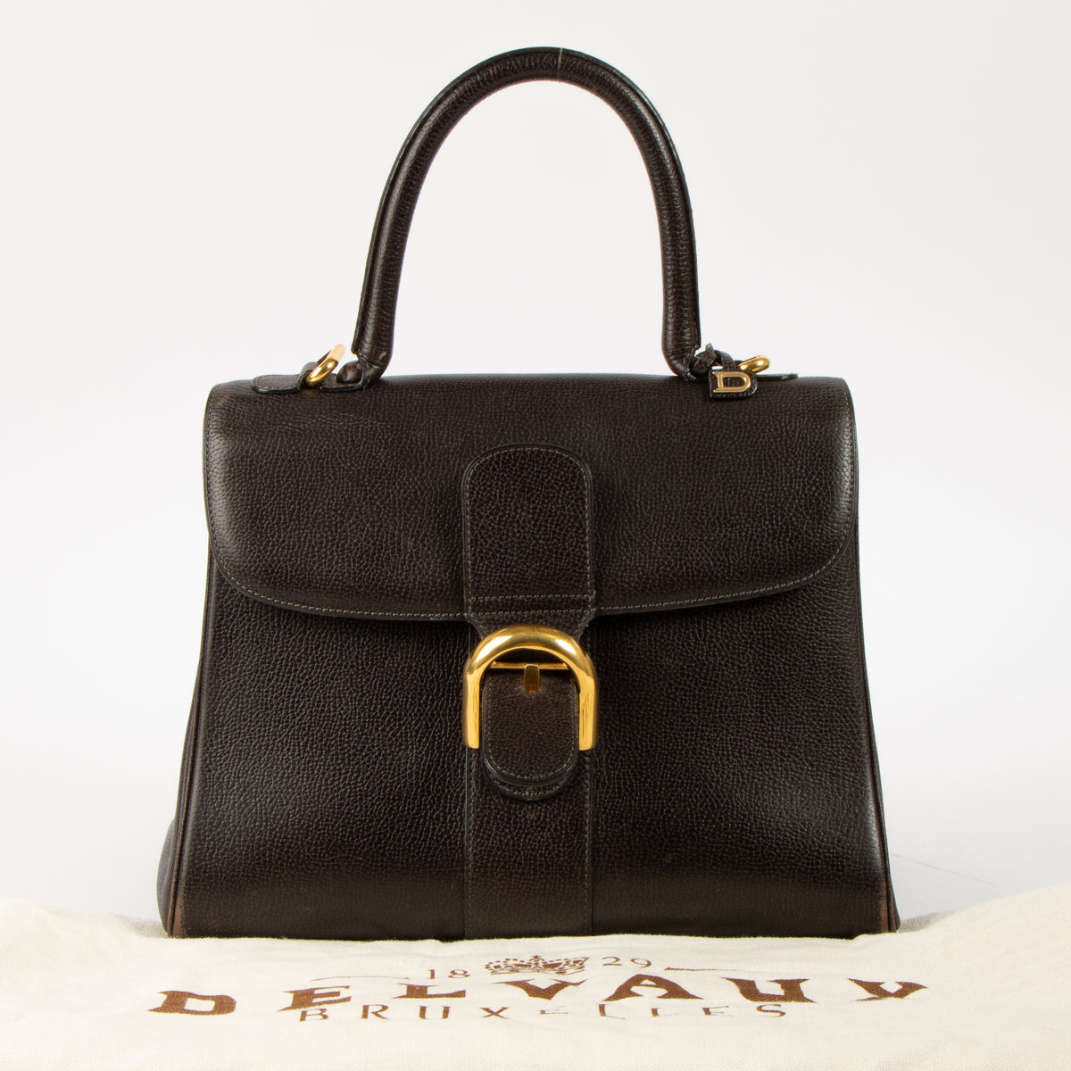 Delvaux Cafe Galop Brillant MM Bag