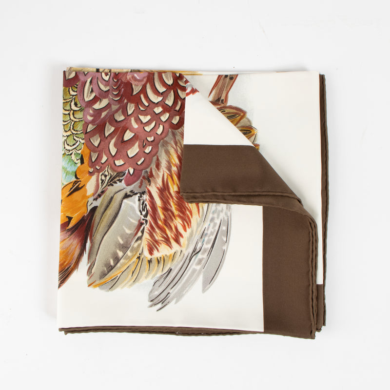 Hermes Silk Belle Chasse 90 Scarf