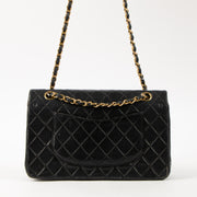 Shop this authentic Chanel Vintage Black Lambskin Medium Classic bag pre-loved on Labellov.com