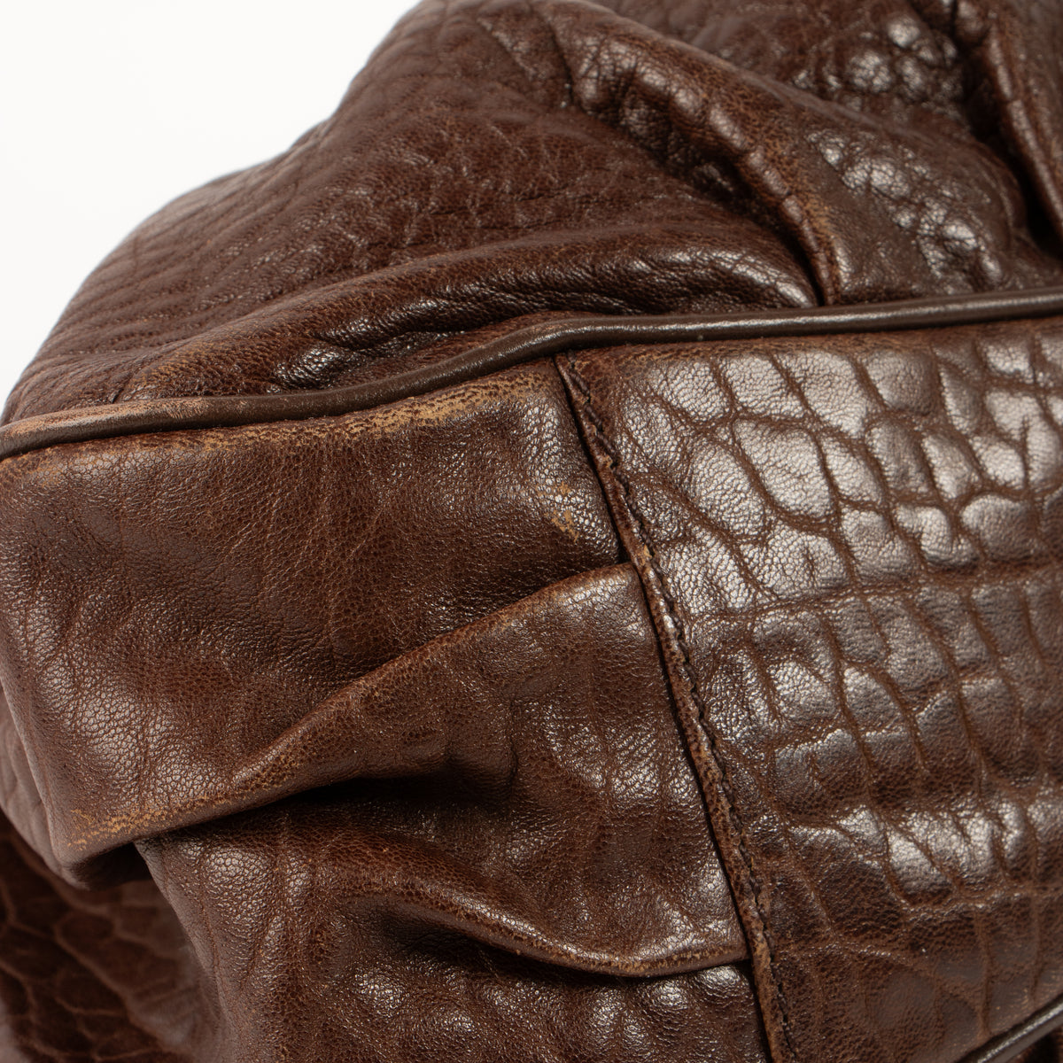 Fendi Brown Small Mia Shoulder Bag
