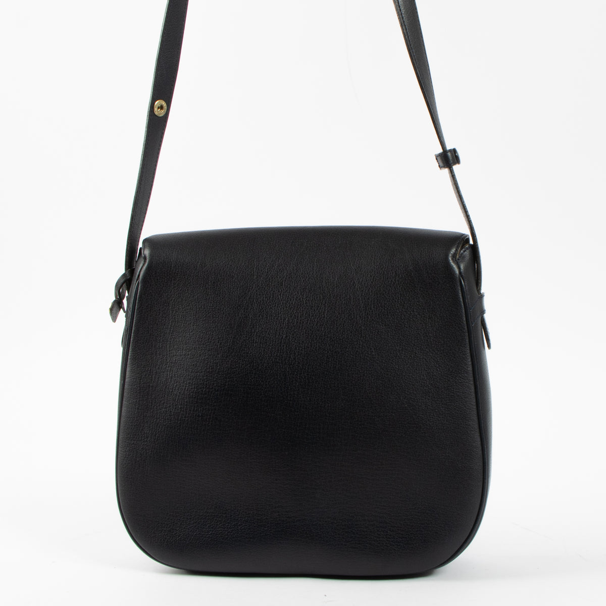 Delvaux Blue Leather Diligent Bag