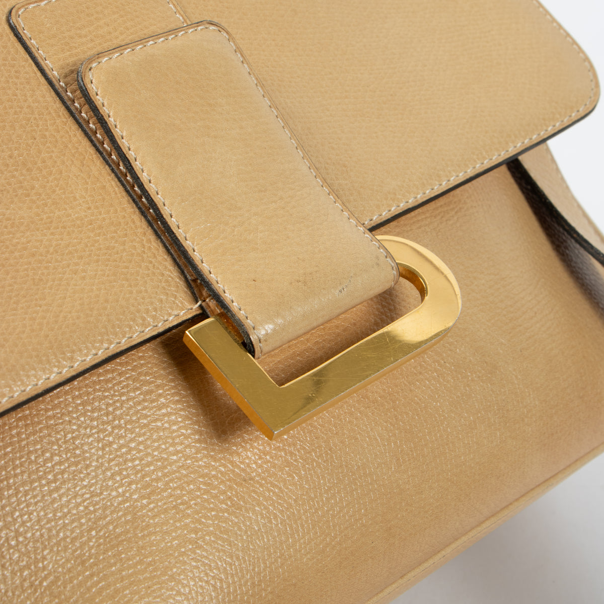 Shop the authentic Delvaux Beige Poirier Bag on Labellov.com.