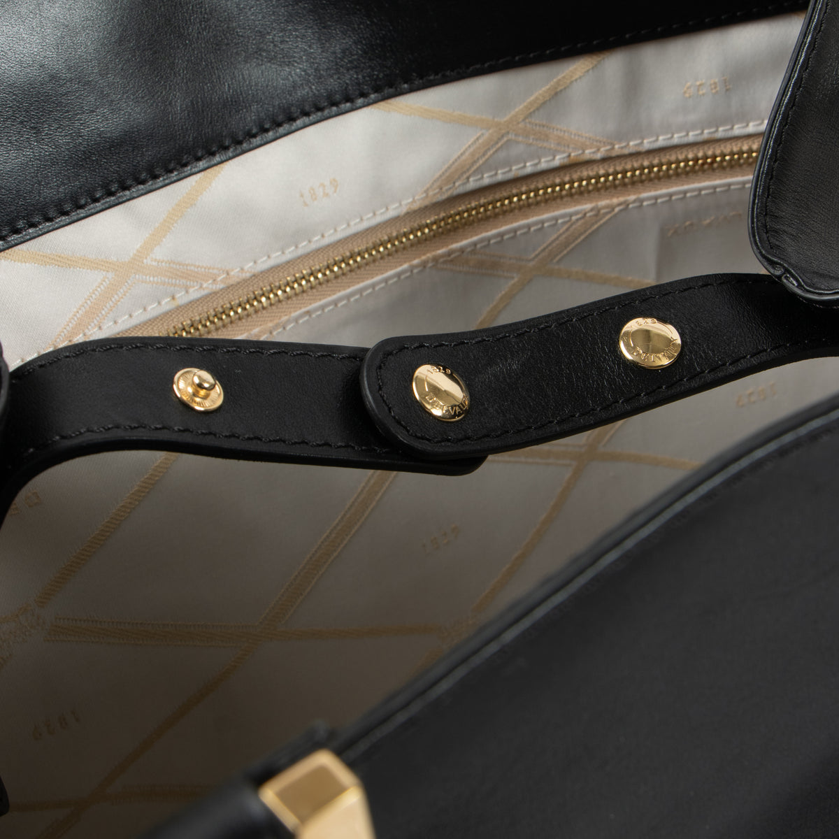 Shop this authentic Delvaux Black Allure Louise Satchel Bag pre-loved on Labellov.com