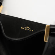 Shop this authentic Delvaux Black Allure Louise Satchel Bag pre-loved on Labellov.com