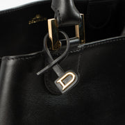 Shop this authentic Delvaux Black Allure Louise Satchel Bag pre-loved on Labellov.com