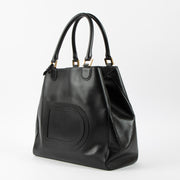 Shop this authentic Delvaux Black Allure Louise Satchel Bag pre-loved on Labellov.com