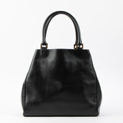 Shop this authentic Delvaux Black Allure Louise Satchel Bag pre-loved on Labellov.com