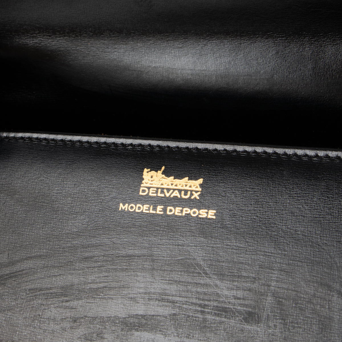 Shop this authentic Delvaux Black Box Calf Brillant Rouilly Bag Pre-loved on Labellov.com