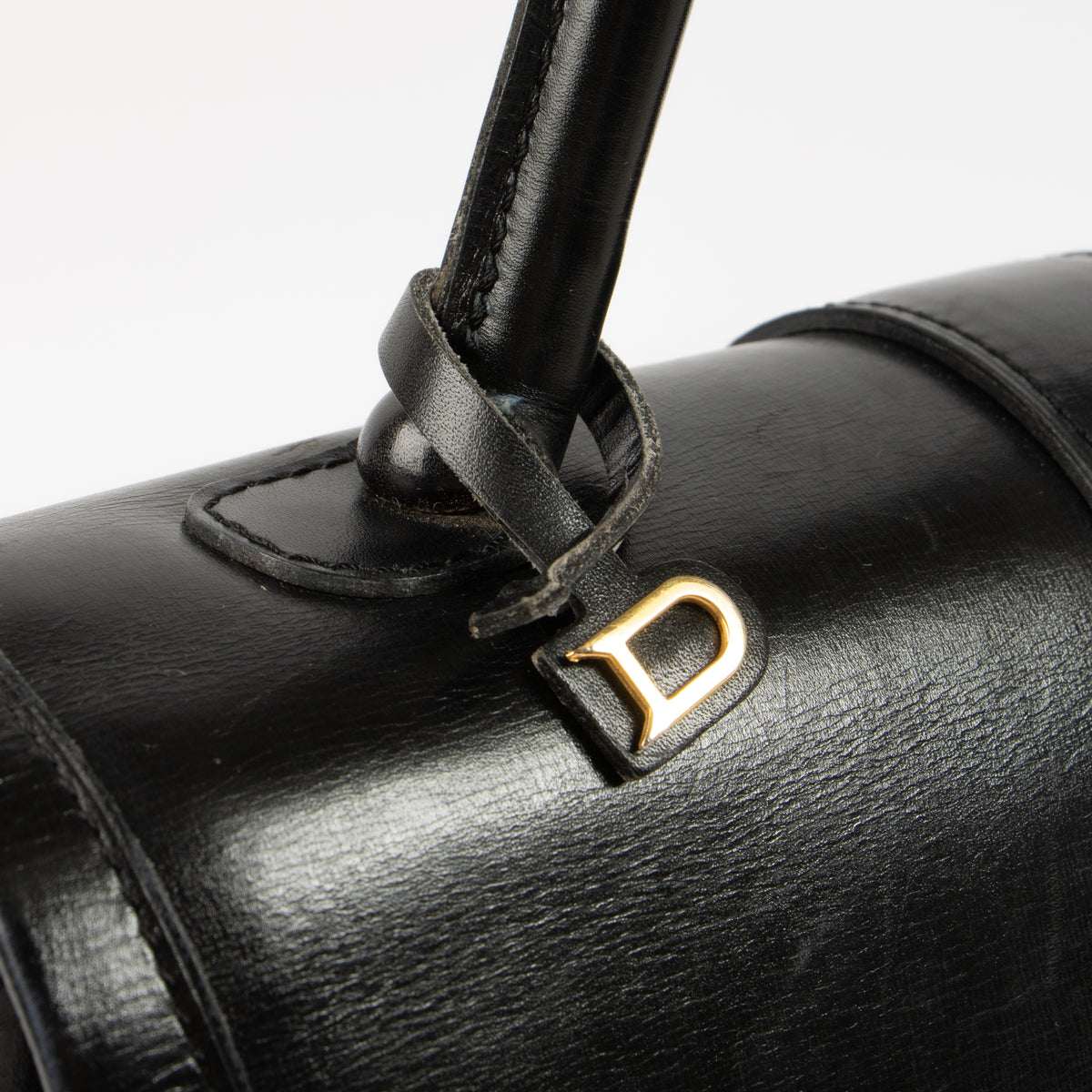 Shop this authentic Delvaux Black Box Calf Brillant Rouilly Bag Pre-loved on Labellov.com