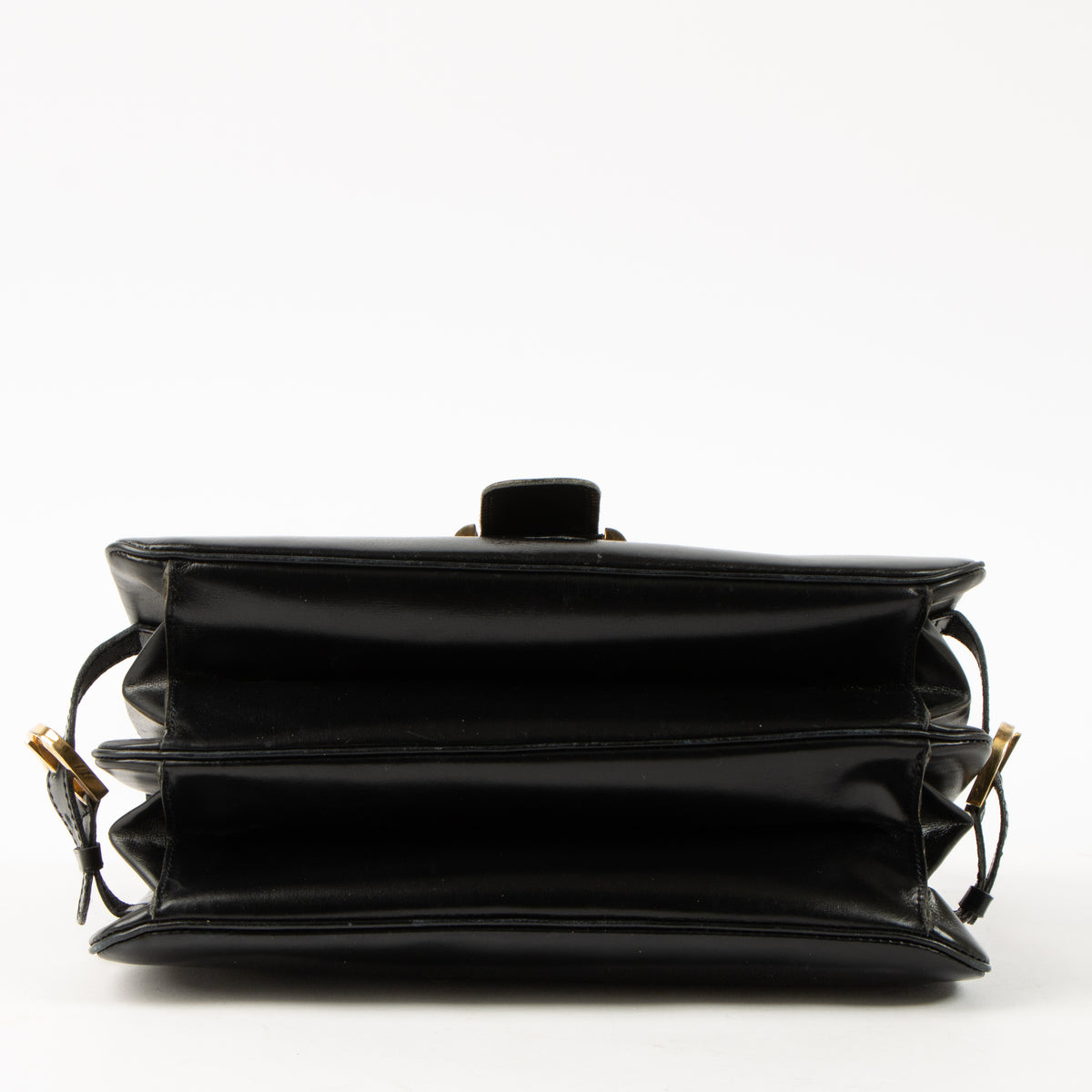 Shop this authentic Delvaux Black Box Calf Brillant Rouilly Bag Pre-loved on Labellov.com