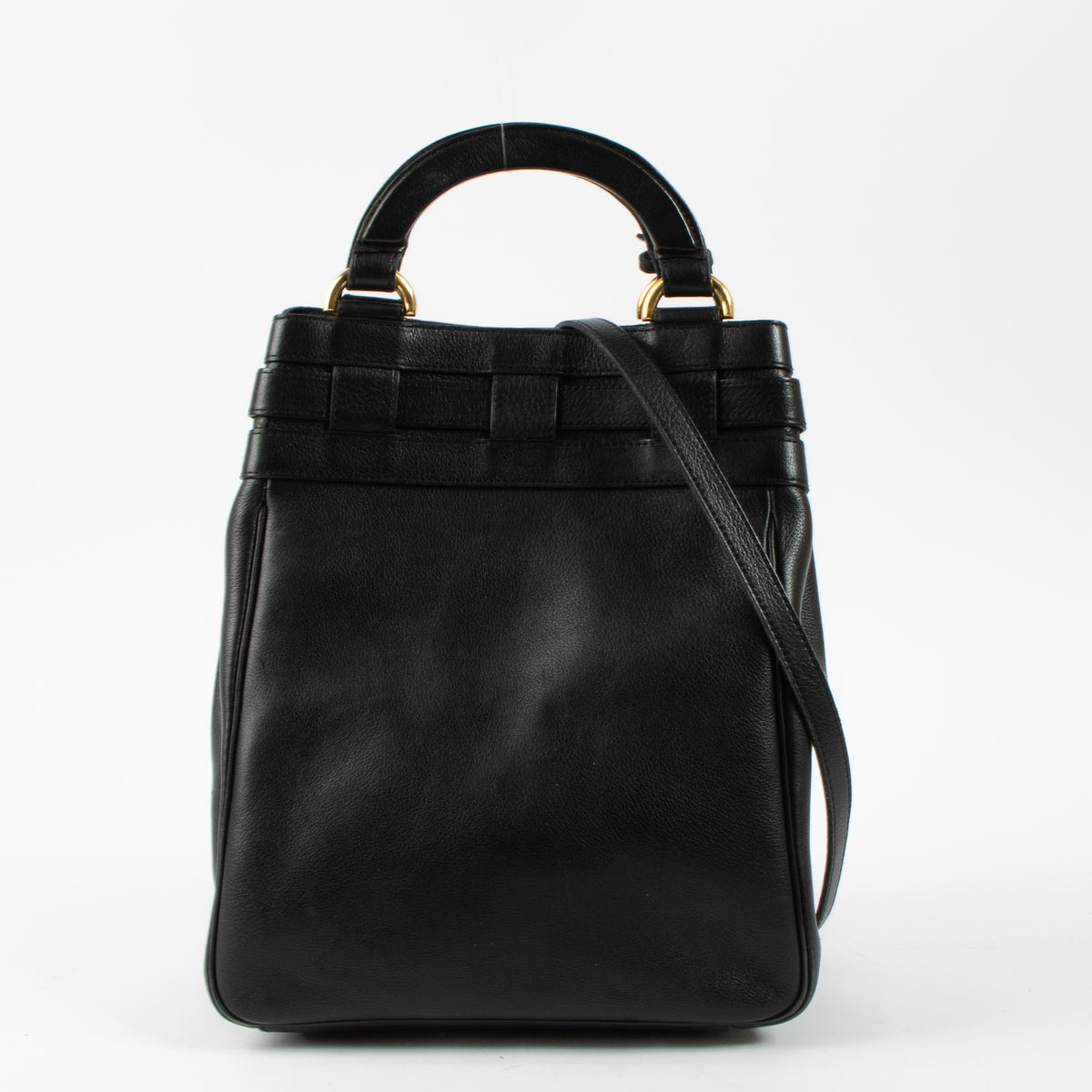 Shop this authentic Delvaux Black Canter Roseau Bag pre-loved on Labellov.com
