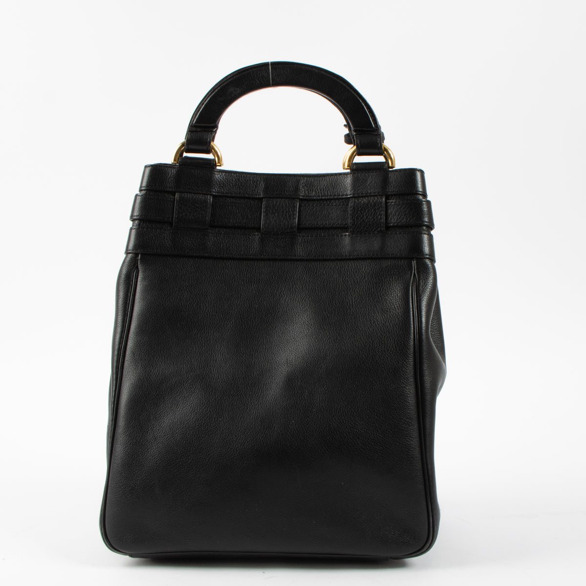 Shop this authentic Delvaux Black Canter Roseau Bag pre-loved on Labellov.com