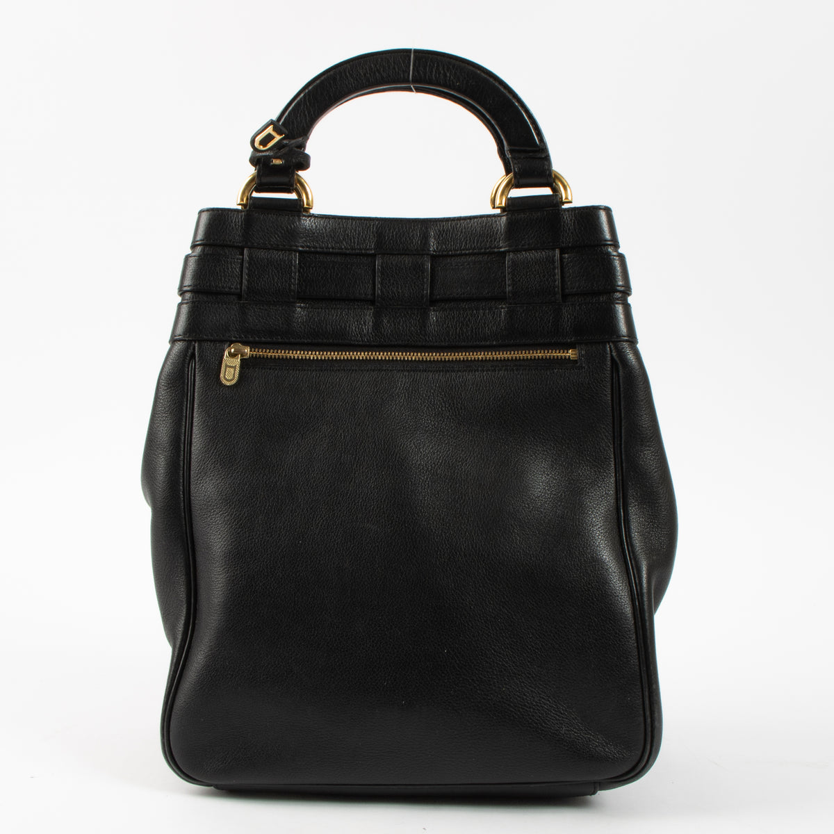 Shop this authentic Delvaux Black Canter Roseau Bag pre-loved on Labellov.com