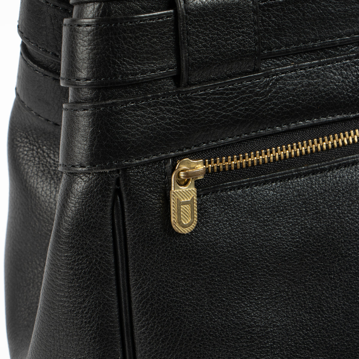 Shop this authentic Delvaux Black Canter Roseau Bag pre-loved on Labellov.com