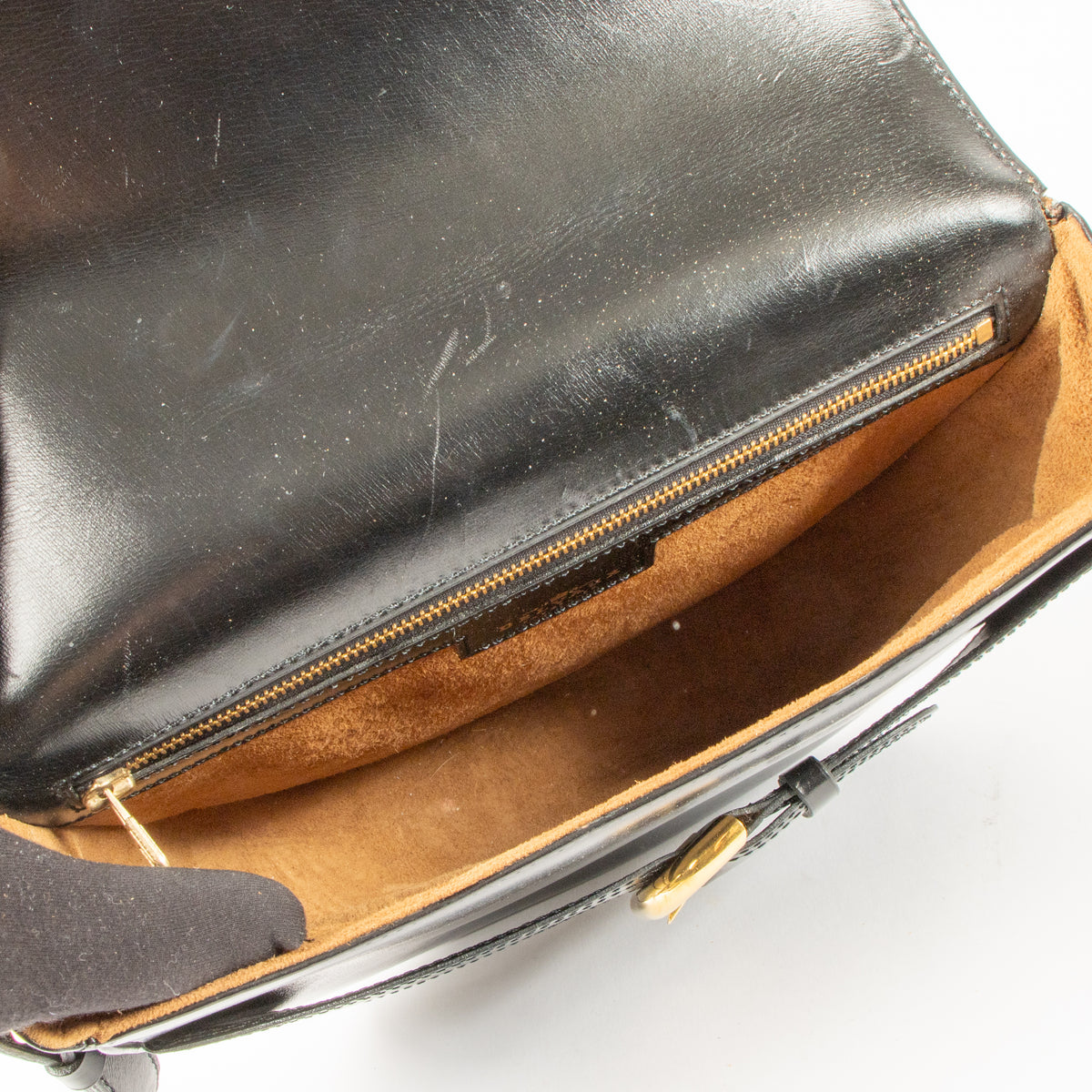 Delvaux Black Box Calf Deputé Shoulder Bag