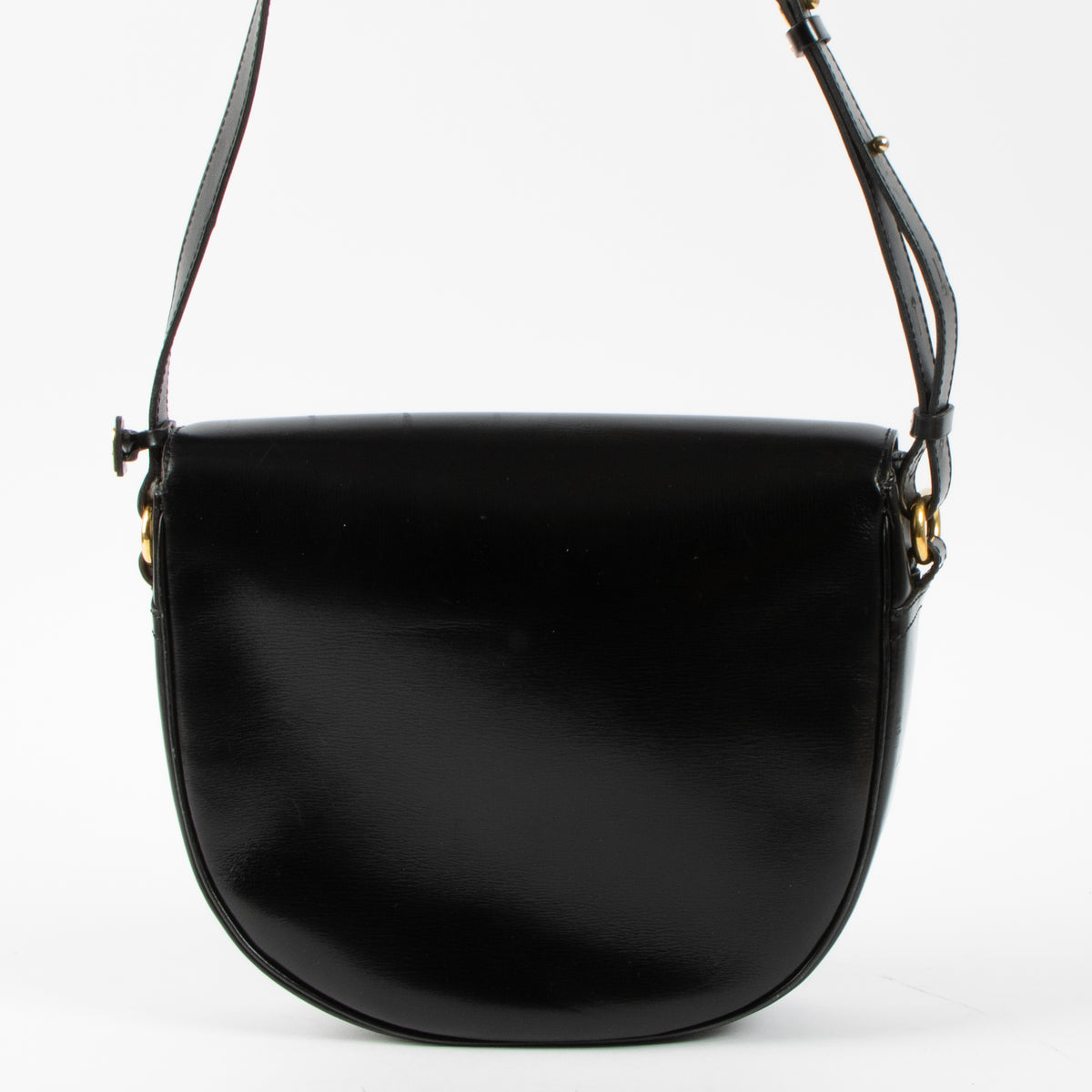 Delvaux Black Box Calf Deputé Shoulder Bag
