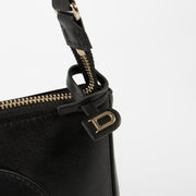 Shop the authentic Delvaux Black Louise Pochette Bag on Labellov.com.