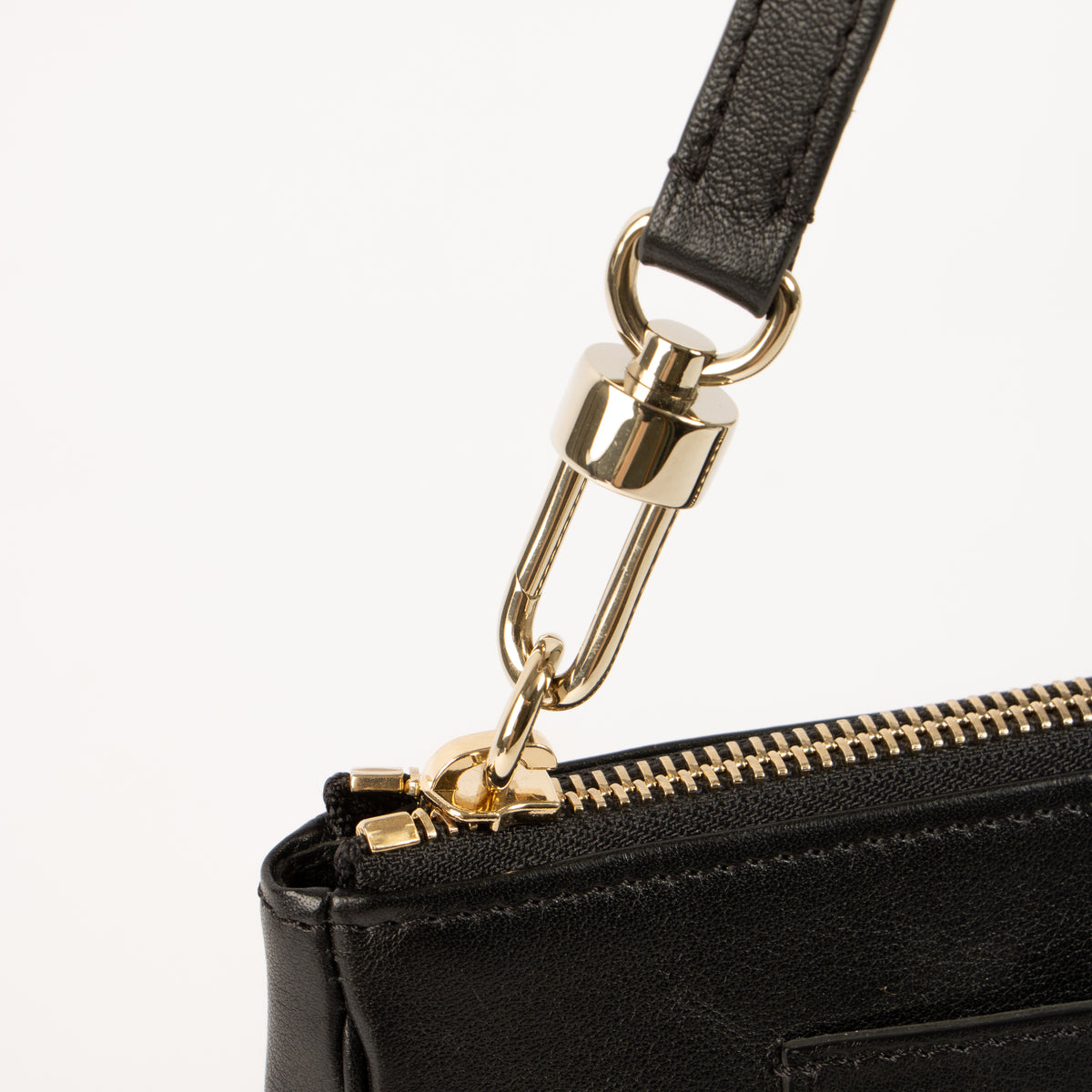 Shop the authentic Delvaux Black Louise Pochette Bag on Labellov.com.