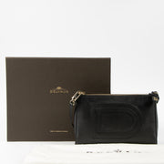 Shop the authentic Delvaux Black Louise Pochette Bag on Labellov.com.