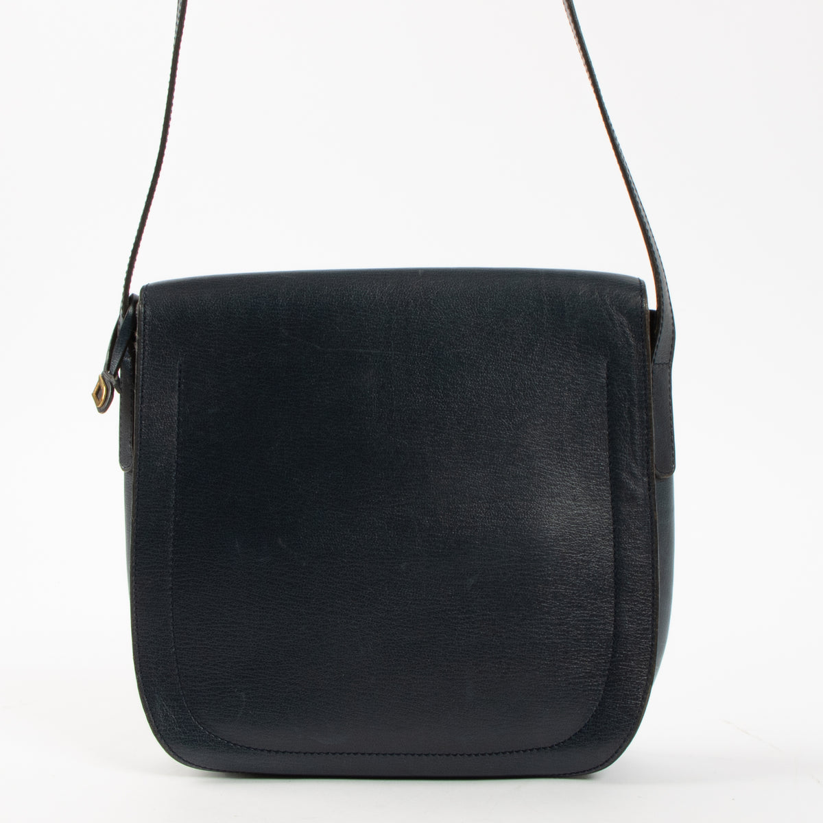 Shop this authentic Delvaux Vintage Blue Crossbody Bag Pre-Loved on Labellov.com
