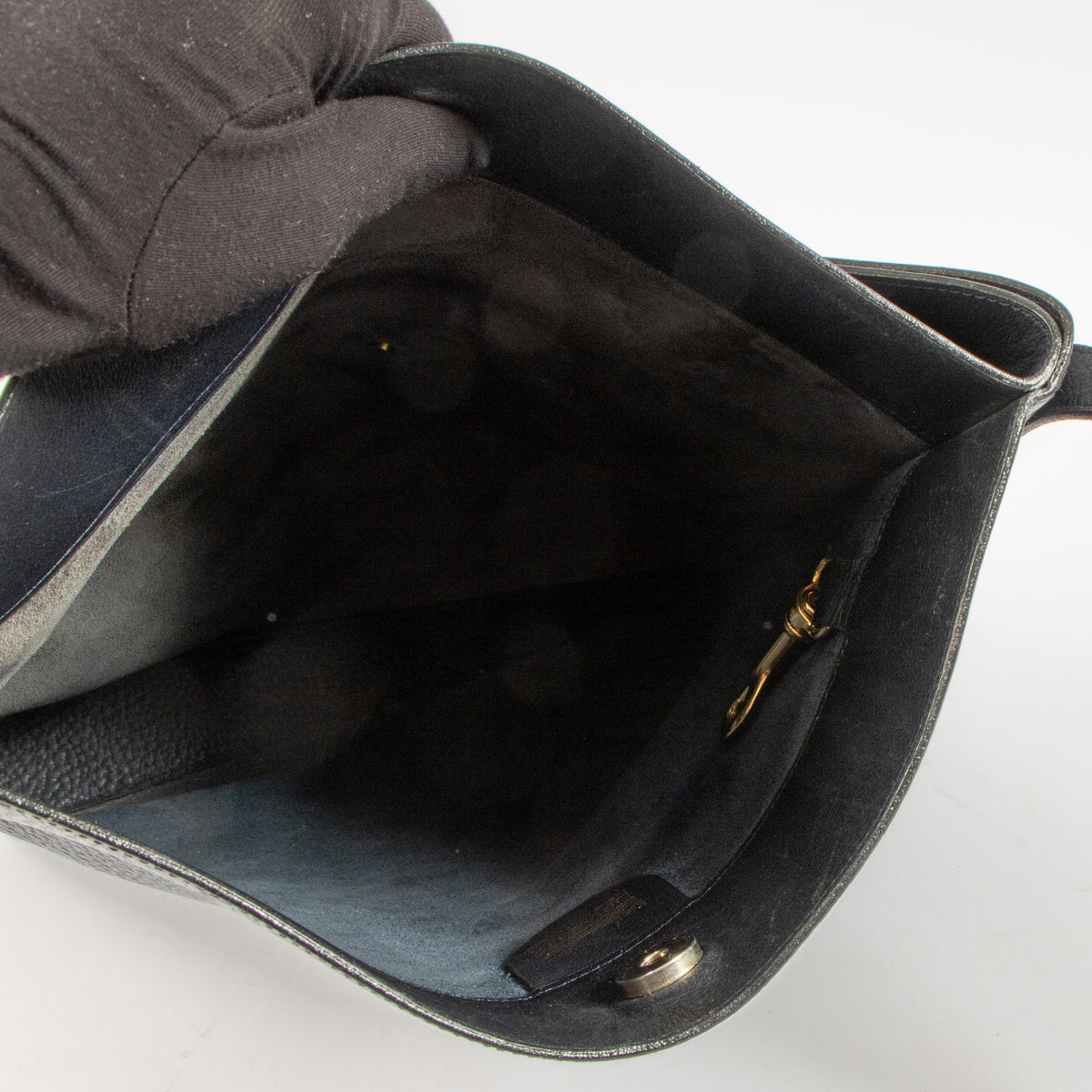 Shop this authentic Delvaux Vintage Blue Belted Bag Pre-Loved on Labellov.com