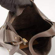 Shop this authentic Delvaux Brown Leather Yucca Bag Pre-loved on Labellov.com