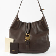 Shop this authentic Delvaux Brown Leather Yucca Bag Pre-loved on Labellov.com