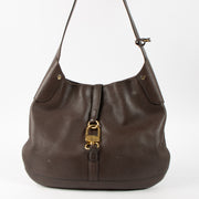 Shop this authentic Delvaux Brown Leather Yucca Bag Pre-loved on Labellov.com